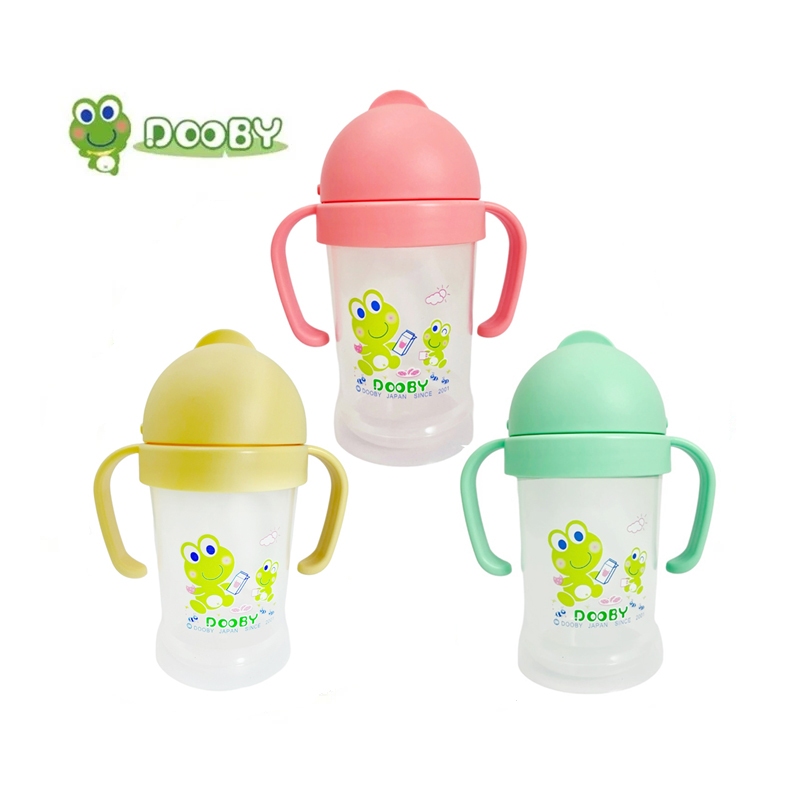 現貨！台灣製！原裝公司貨 DOOBY 大眼蛙 卡通神奇喝水杯200/250CC 替換吸管組 學習水杯 喝水杯 學飲杯