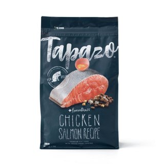 TAPAZO 特百滋 凍乾雙饗宴 成幼貓低敏鮭魚配方 2磅 凍乾糧 成貓 幼貓 貓糧 貓飼料