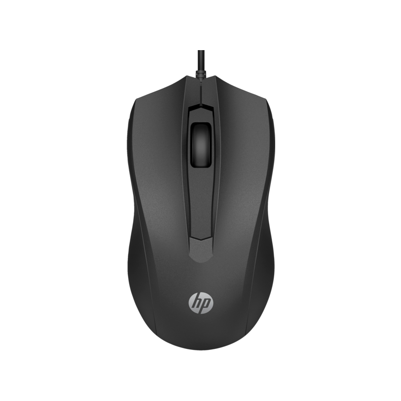 【出清】公司貨 HP 惠普 USB滑鼠 有線滑鼠 100 (6VY96AA) WINDOWS 適用 耐用 耐操