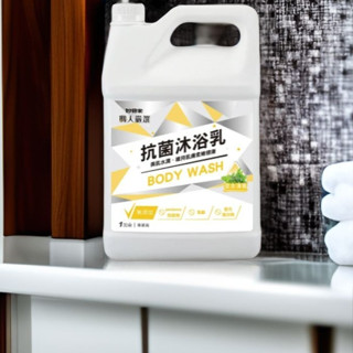 妙管家 職人嚴選 抗菌沐浴乳(草本清香) (1加侖)桶裝