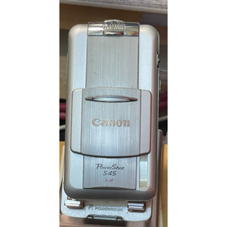 Canon Powershot S45 經典CCD數位相機附電池、充電器、記憶卡