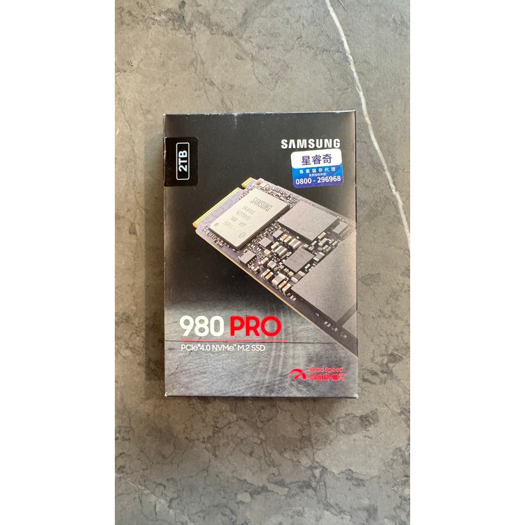 Samsung 三星 980 PRO PCle 4.0 NVMe M.2 固態硬碟 2TB 二手