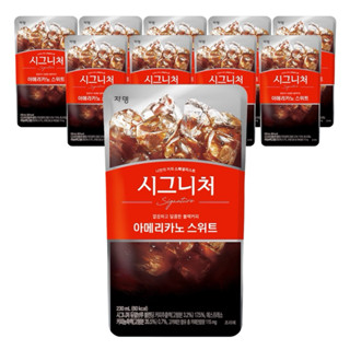 [🇺🇸🇰🇷約翰海外代購］ JARDIN SIGNATURE袋裝含糖美式咖啡 230ml*10入
