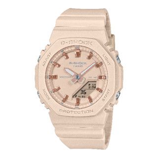 CASIO卡西歐 GMA-P2100M-4A ANALOG-DIGITAL 閃耀動人全新色系指標女錶 粉米 40.2mm
