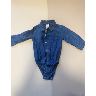 Carters牛仔包屁衣9M