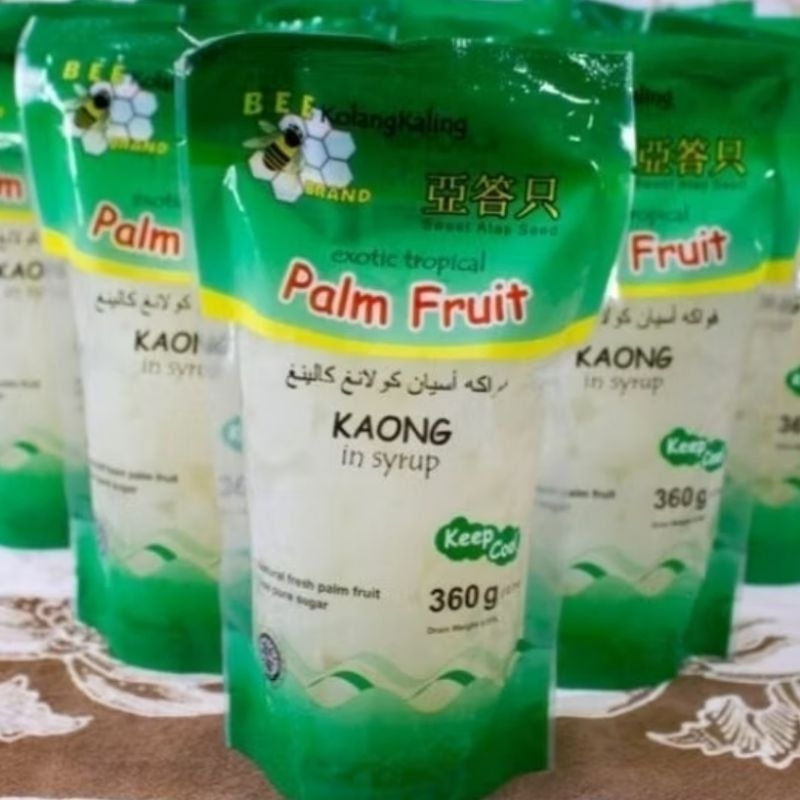 BEE BRAND KOLANG KALING PALM FRUIT 360g KEONG IN SYRUP