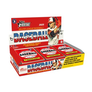 現貨 2025 Topps Heritage Baseball - Hobby Box(每盒保一張簽名或是用品卡)