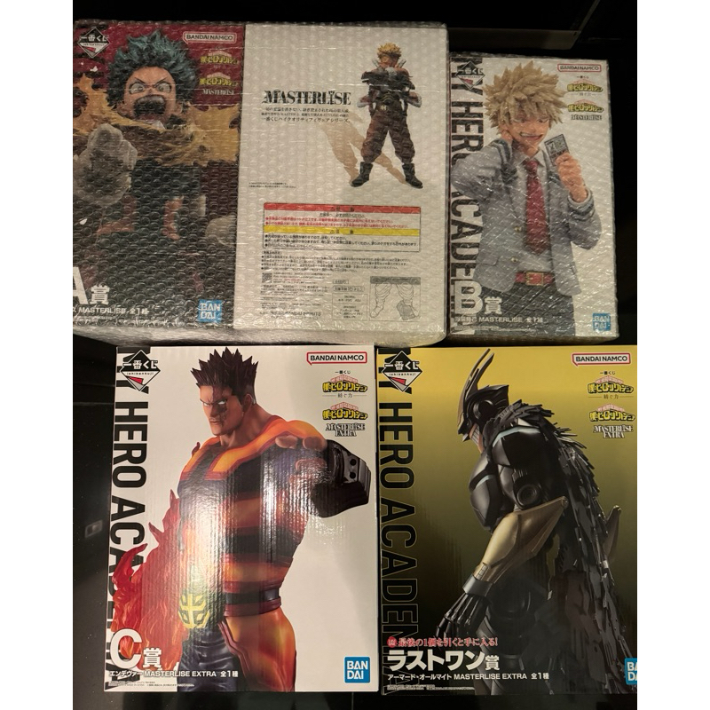 《Kuji》一番賞 我的英雄學院－聯繫的力量－ 日版 A 綠谷 B 爆豪 C 安德瓦 奮進人 D 霍克斯 現貨