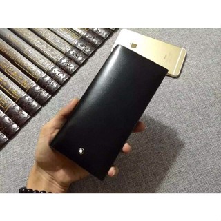KV-西裝錢夾 男用皮夾 真皮長夾 手拿包 精品零錢包 十字紋牛皮皮夾 長款拉鏈錢包