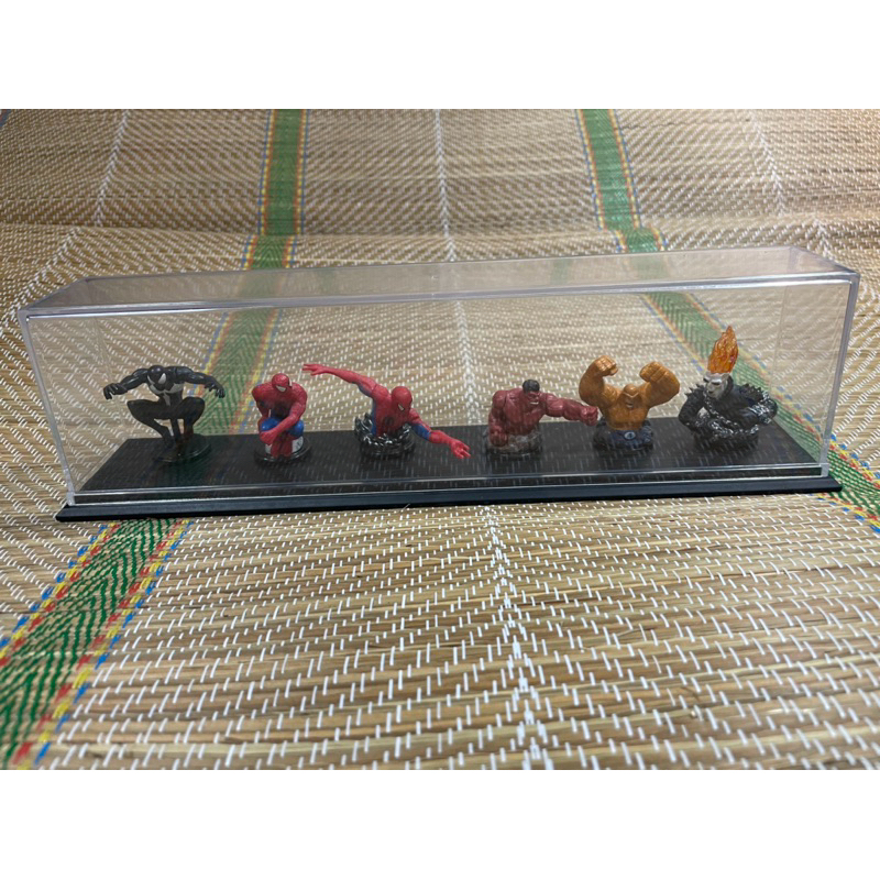 【2♊SHOP™】2012 正版Marvel 漫威公仔模型收藏釋出/黑蜘蛛人/蜘蛛人/紅浩克/石頭人/惡靈戰警