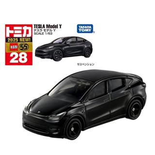 (TOMICA)汽車世界 多美小汽車 特斯拉 Tesla Model Y No.28(酷比樂)