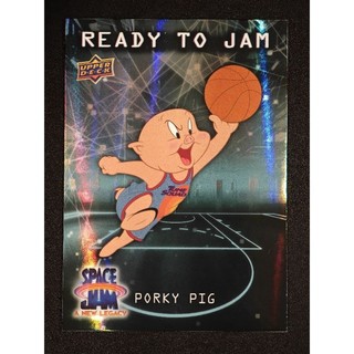 閃卡 限量 349張 2021 Upper Deck Space Jam Porky Pig Ready To Jam