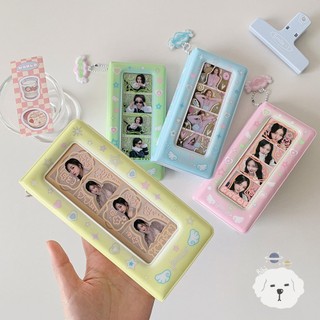 臺灣現貨🚚韓國ins🪽翅膀愛心 人生四格 收納冊 含吊飾 四格拍貼 拍貼照收納 相簿 相簿 拍貼收納 追星 拍貼機