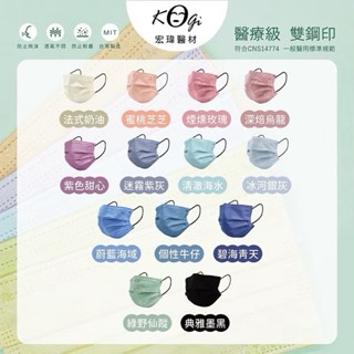宏瑋滿版口罩 50入 國家隊醫療用口罩
