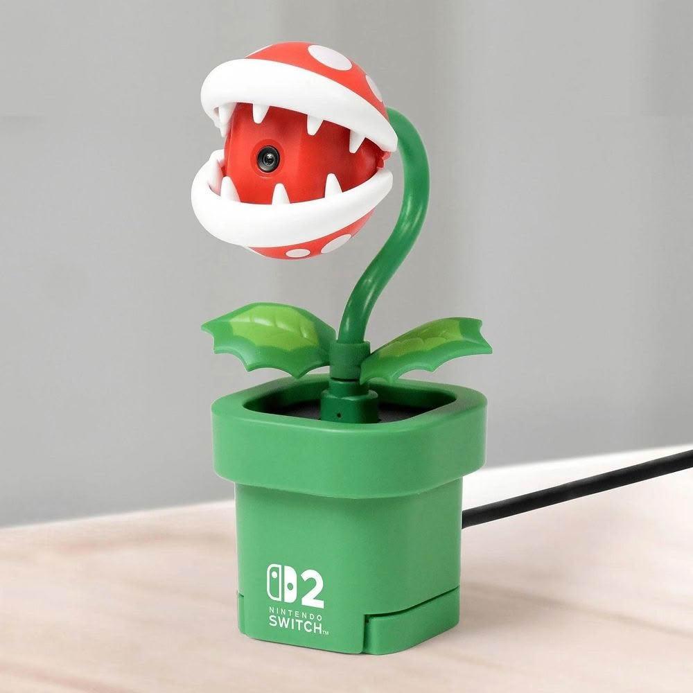【預購】【地下街軟體世界】  HORI Nintendo Switch 2 專用 USB 攝影機（吞食花款）