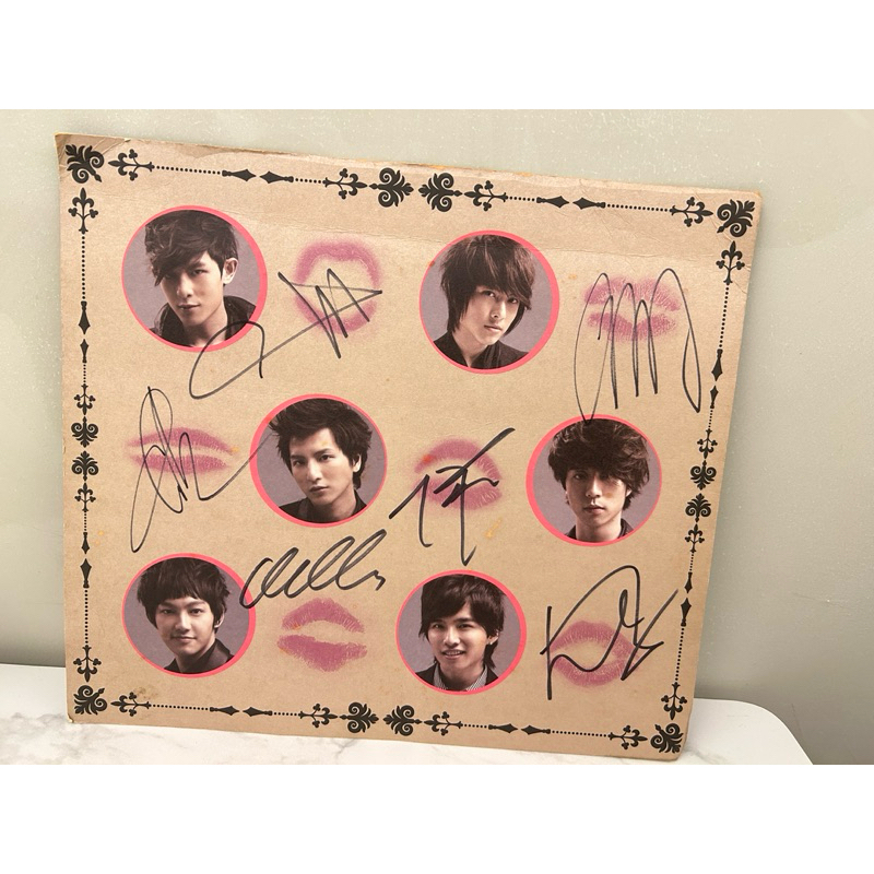 《親筆簽名 唇印卡》Lollipop 棒棒堂 我是傳奇 唇印卡《敖犬 小煜 王子 小傑 阿緯 威廉》