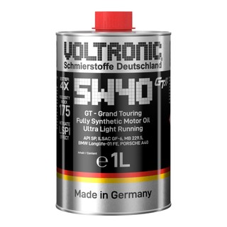 德國 VOLTRONIC 摩德 4X 5W40 API SP ILSAC GF6全合成機油 台灣總代理公司貨