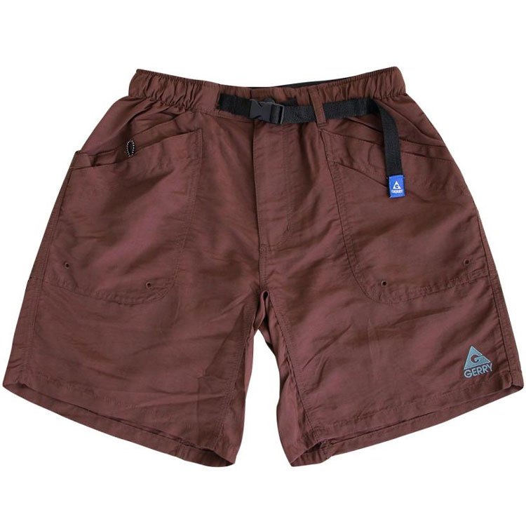 GERRY 078700-91 HYBRID NYLON SHORTS 涼感機能 水陸兩用 短褲 (91 咖啡色)