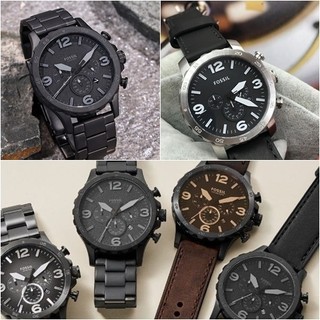 FOSSIL 復古狂野風格 三眼計時腕錶 皮錶/鋼錶 44/48MM 【Watch On-line Store】