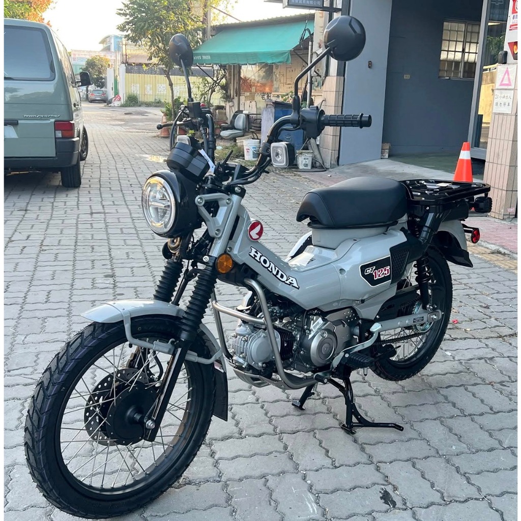 【勝大重機】2025 HONDA CT125 Hunter Cub 全新車售價$15.8萬 白/灰 最新款