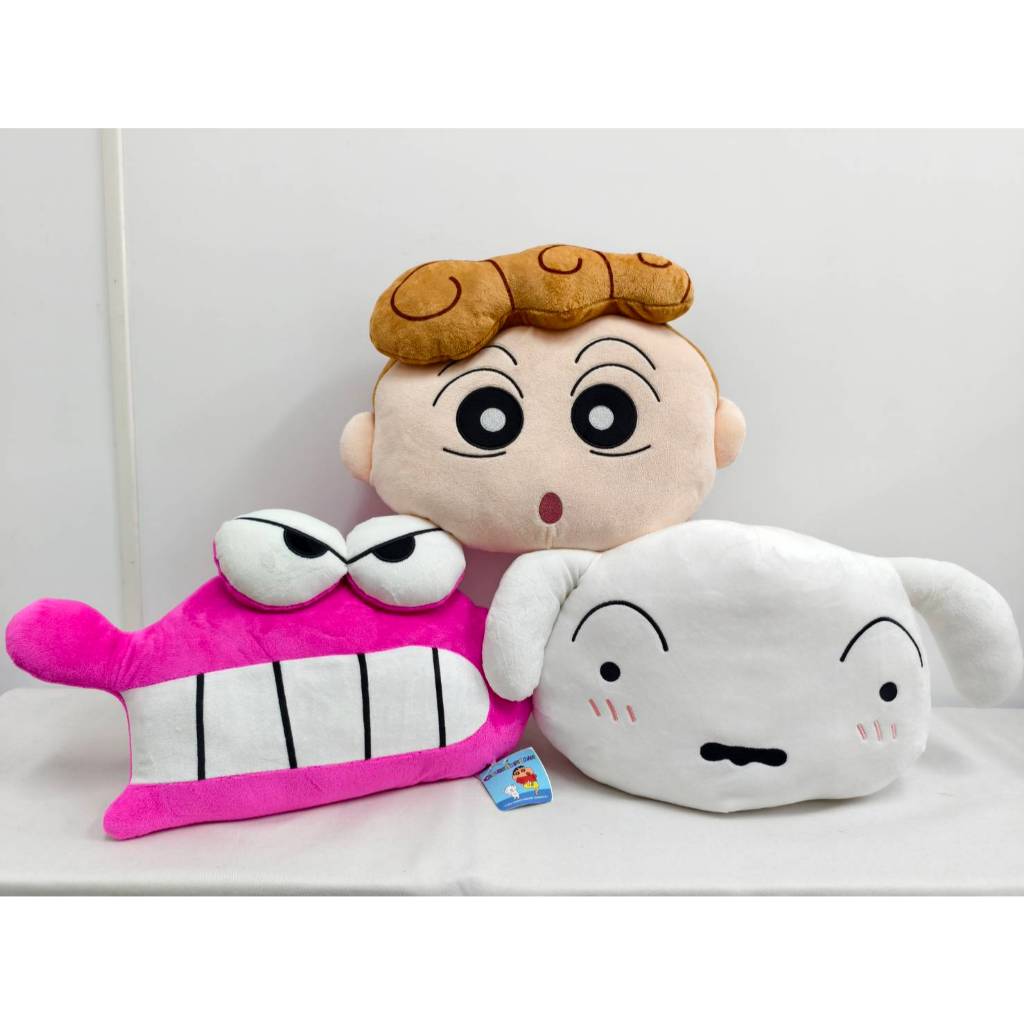 【娃娃市集】蠟筆小新系列抱枕 小白抱枕 阿山抱枕 小葵抱枕 小白枕頭 正版授權