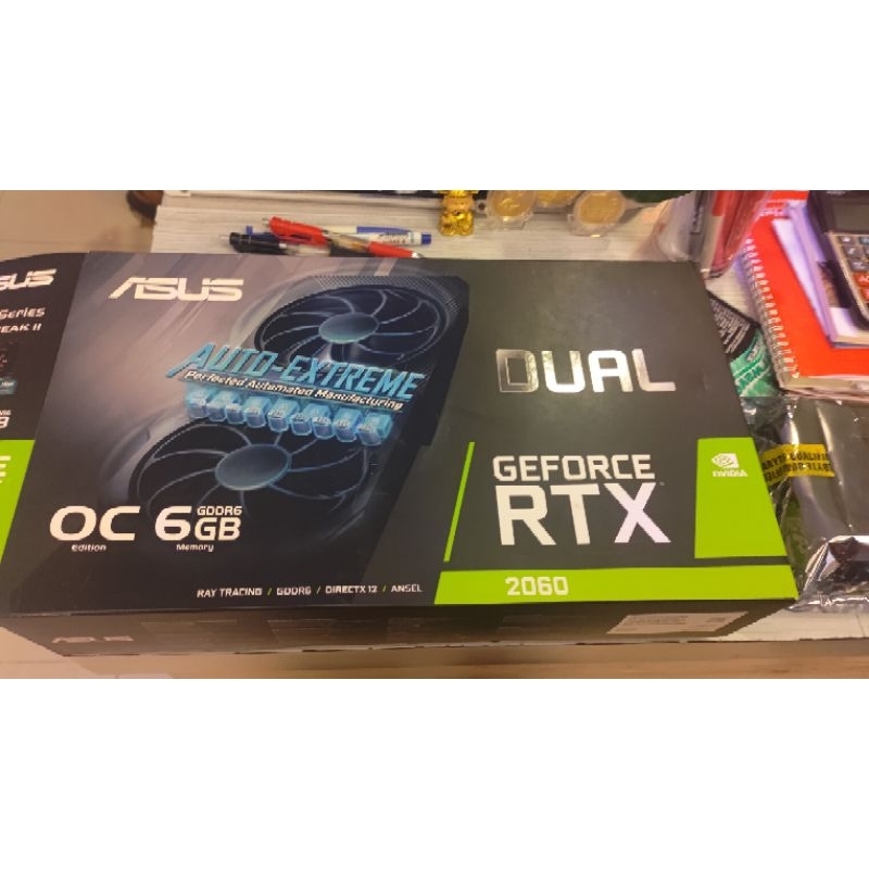 華碩 ASUS DUAL RTX 2060-O6G-EVO(非礦卡) 顯示卡 歡迎聊聊