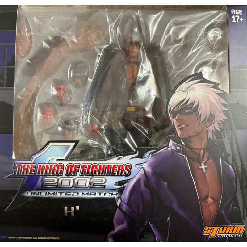 全新 STORM TOYS 1/12 拳皇 格鬥天王 K  凱 可動公仔