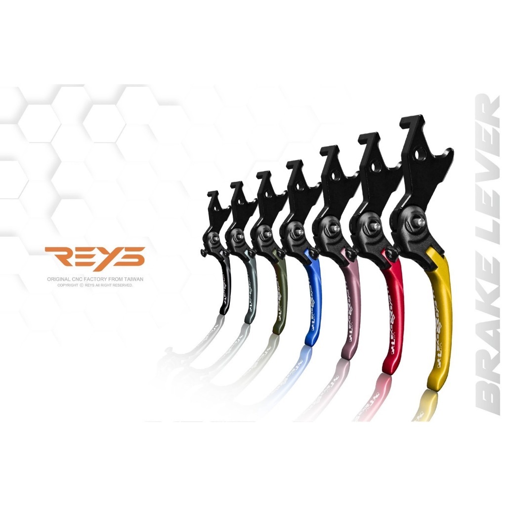 【WOO 115 / VIVO 125專用】REYS 多功能可調拉桿｜CNC鋁合金｜可摺＋可手煞｜改裝升級款