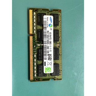 【Samsung 三星】PC3-12800S 4GB 2RX8 M471B5273DH0 (拆機良品)