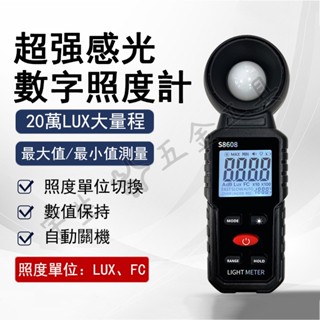 🔧測光儀 光度計 亮度計 數位式照度計 測光表 流明表 省電燈泡 燭光 照度計 光照度測試儀 亮度測量儀器