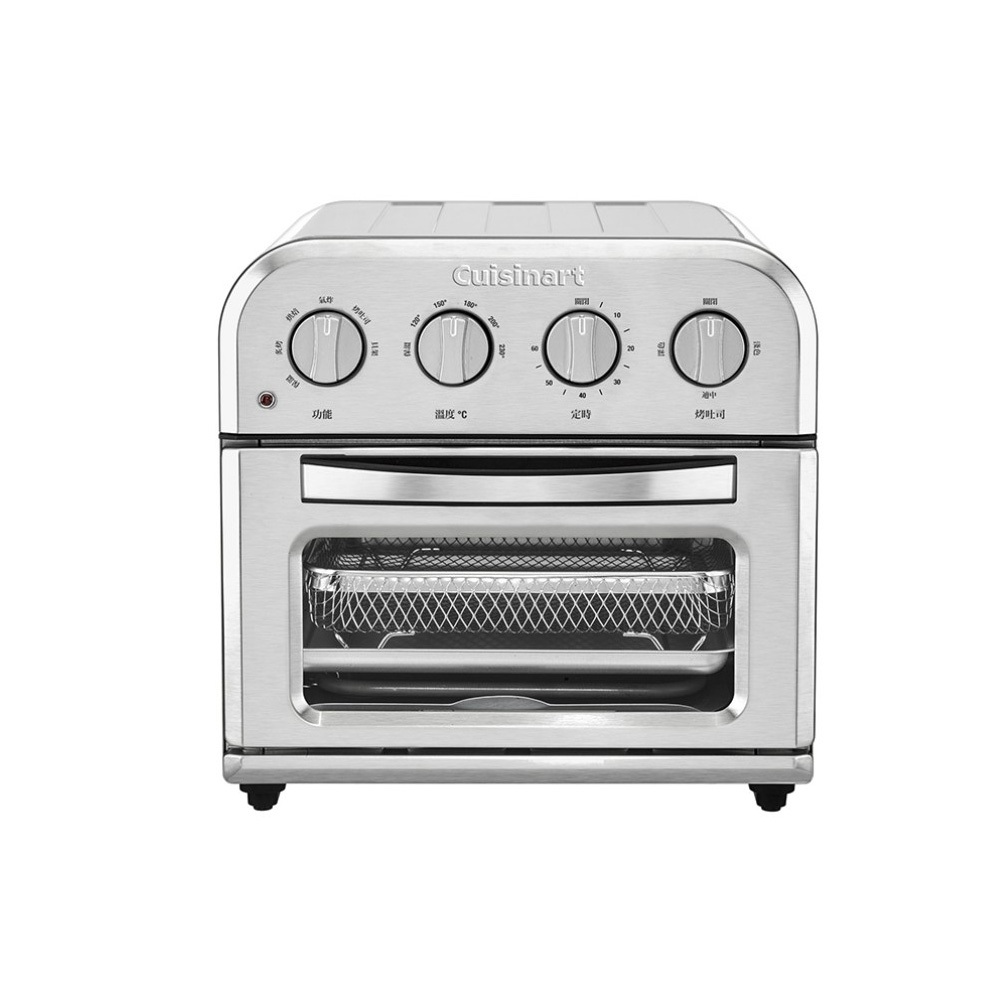 【Cuisinart 美膳雅】9公升多功能氣炸烤箱 TOA-28TW 明星推薦款 保溫 氣炸 吐司 貝果 炙燒 烘焙
