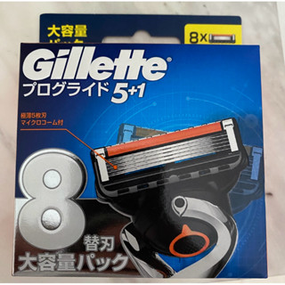 Gillette吉列 Proglide無感5+1系列刮鬍刀頭 (8刀頭)無刮鬍刀柄