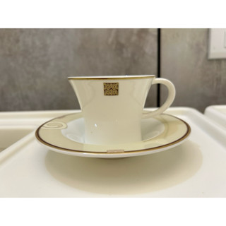 近全新 泰國Royal Bone China 皇家骨瓷點心咖啡杯盤