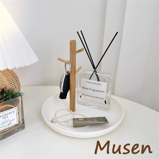 Musen【臺灣現貨】創意木質糖果鑰匙掛架收納託盤家居客廳玄關裝飾品首飾置物架擺件