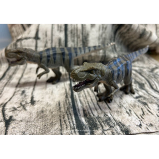 二手玩具-Mojo Fun動物模型-暴龍(可動式下顎)