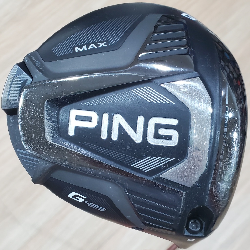 二手美品PING G425 ᴍᴀx 9°開球木桿 搭配原廠特注TOUR 173-65 61 S桿身 1727-2463