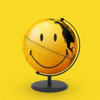 英國Suck UK 笑臉地球儀 (Smiley Globe)
