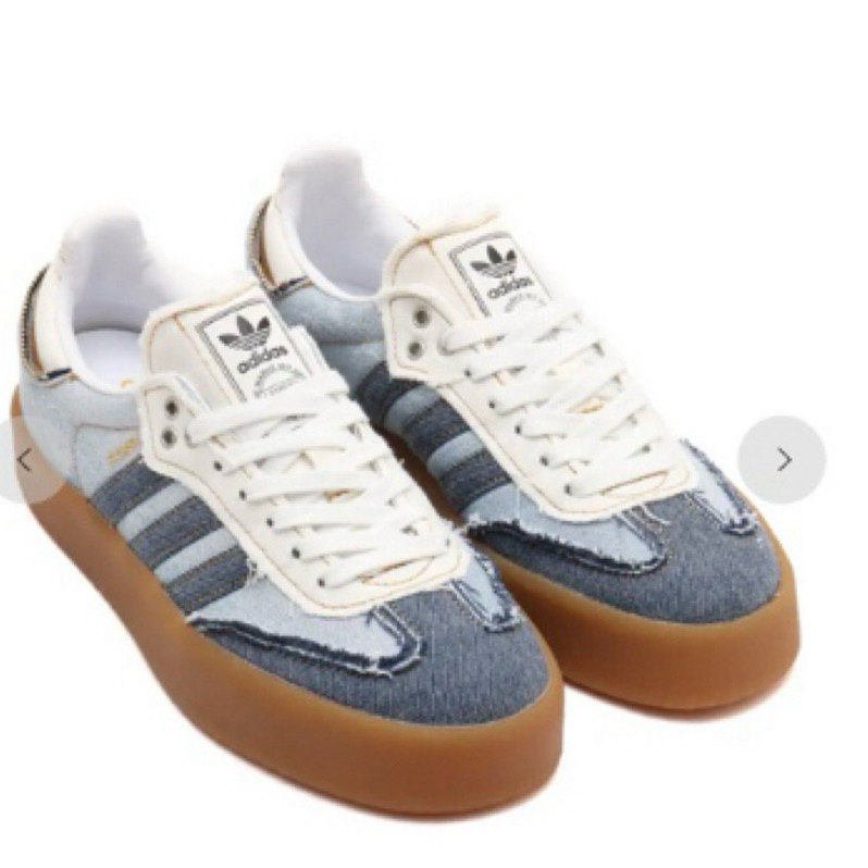 日本代購Adidas samba *atmos 牛仔厚底球鞋（預購）