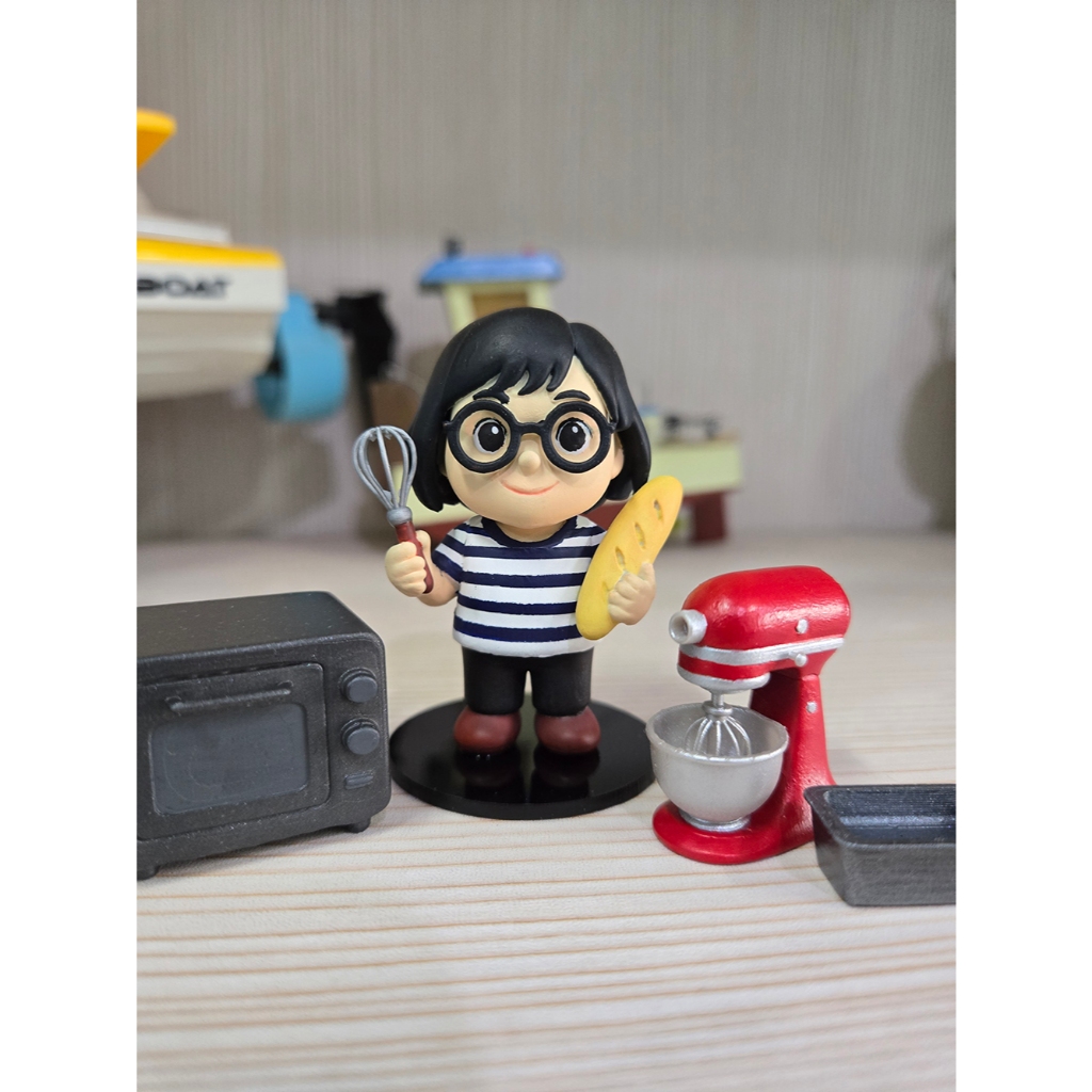 【3D列印 手繪公仔 加購專區】客製公仔 chatgpt 公仔 GPT公仔 Q版公仔 樹脂 光固化 客製化