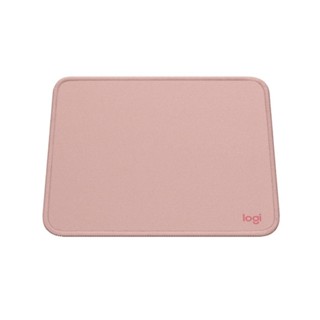 Logitech 羅技【 MOUSE PAD 】 滑鼠墊 石墨黑 - 玫瑰粉 - 典雅藍 臺灣製造