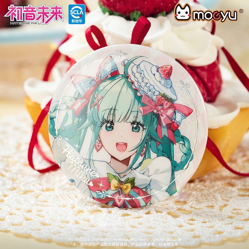 初音未來 初音  甜美交織 Miku 官方授權 正品   仿餅乾 餅乾 徽章 立牌 壓克力掛件