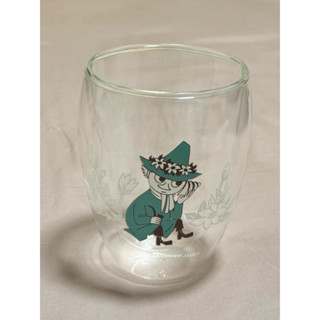 全新現貨 MOOMIN 雙層 耐熱 玻璃杯 雙層隔熱玻璃杯 阿金 史利奇 嚕嚕米 姆明