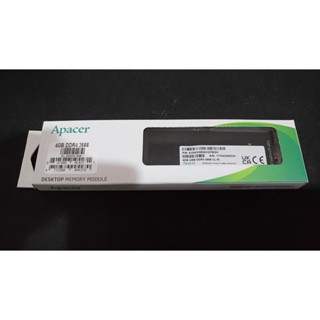 知飾家 全新保固換新品 apacer 宇瞻 DDR4-2666 4G 記憶體