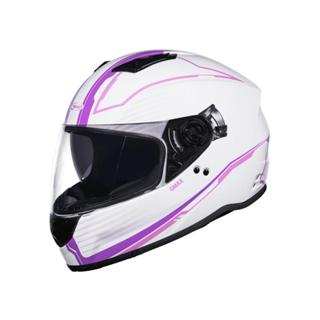 【SOL Helmets】GMAX FF-18全罩式安全帽 (歐若拉 白/紫粉)