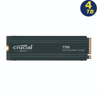Crucial T700 4TB 有散熱片 Nvme PCIE 5 SSD CT4000T700SSD5 美光 固態硬碟