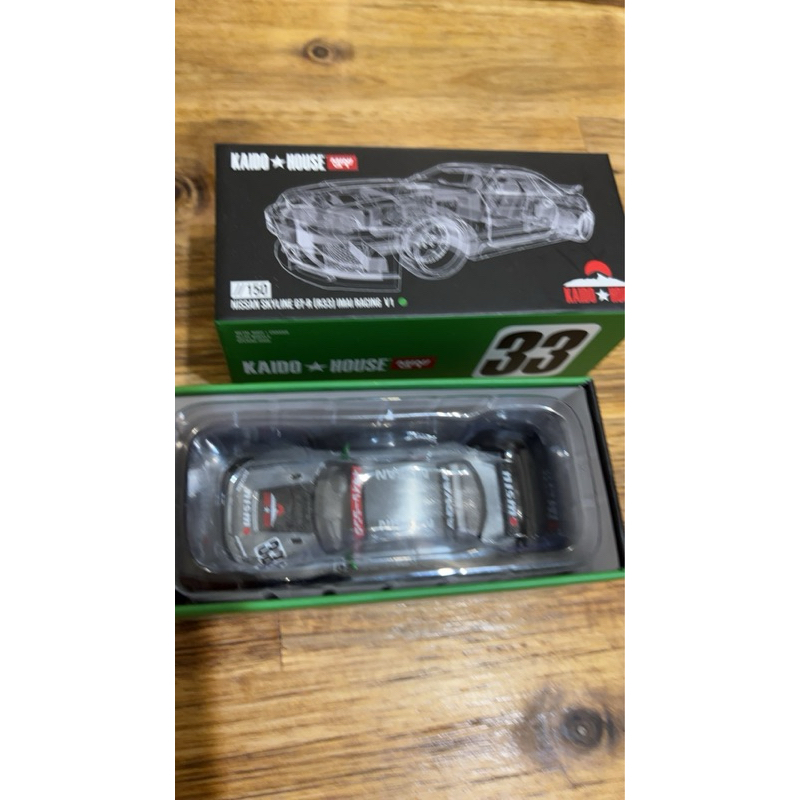 二手Kaido House Mini GT No.150 GTR R33寶藏車