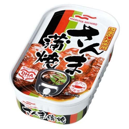 #悠西將# 日本 丸哈 秋刀魚 浦燒 罐頭 蒲燒 即食