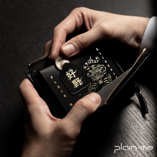 plain-me [AllROVER聯名-好野] 虎爺皮夾 皮夾 短夾 零錢包 錢包 [CRV30110-251]