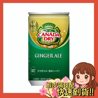【小薰選品】日本 可口可樂 CANADA DRY 薑汁汽水 薑汁風味汽水 汽水 碳酸飲料