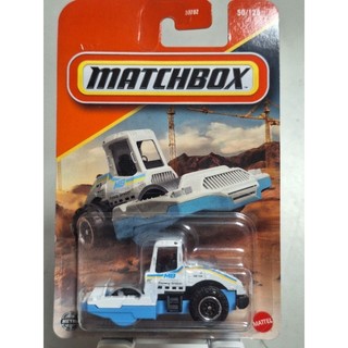 MJCC☆風火輪 火柴盒小汽車 1:64 合金小車 MATCHBOX ROAD ROLLER 工程車 壓路機